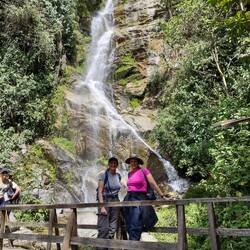 I was amazed at how wet and tropical it was, with orchids, hummingbirds, etc