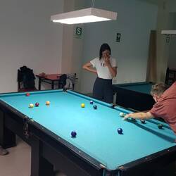 Eine runde billiard am Nachmittag 😁