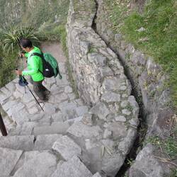 Annette kept laughing at my fascination with irrigation, but 6 mi of irrigation atop a mountain!