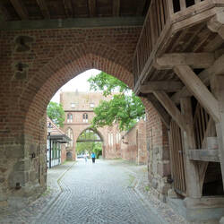 Zwingermauer des Stargarder Tor