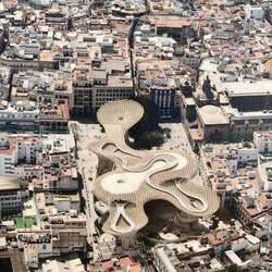 Pic I found online of Setas de Seville from the air