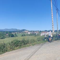 Weer rijd om uit te pellen. Behoorlijk warm is het.