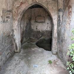 The inside of a Matera cave.