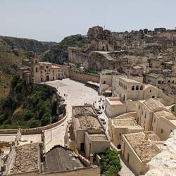 A Matera Piazza, also used in the Wonder Woman movie.
