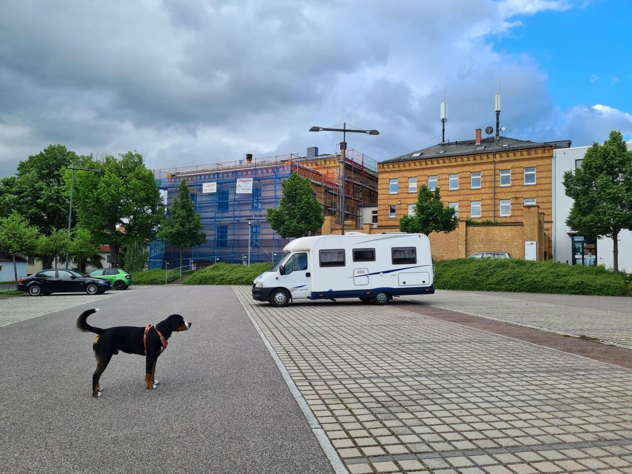 Parkplatz Hotel am Schloss in Apolda
