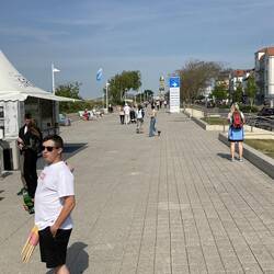 Warnemünde: Strandpromenade