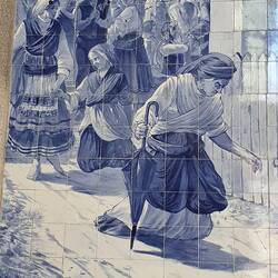 Die berühmten Azulejas am Bahnhof