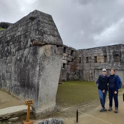 Massive, fitted stone