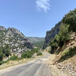 Mein Ziel von diesem Tag tauchte in der Ferne auf: Sütçüler