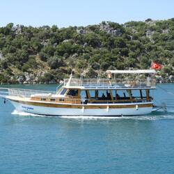 Not our boat but very similar