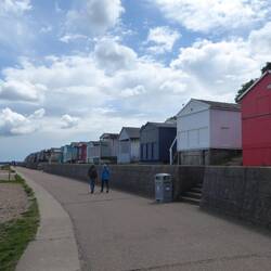 Beach huts - now very expensive!