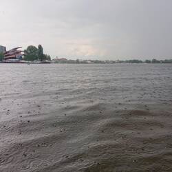 Havel bei Regen