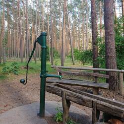 Noch mal schnell frisch machen für die Zivilisation