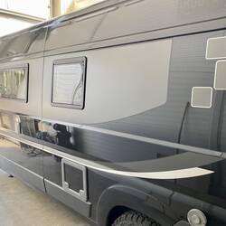 Dei weisse Zierstreifen ist nun weg