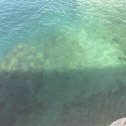 Even the river water is ridiculously clear.