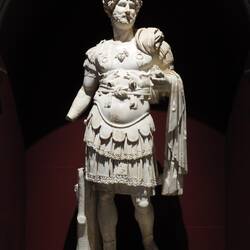 One of many huge sculptures