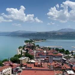 Ausblick auf Eğirdir und die Halbinsel Kale