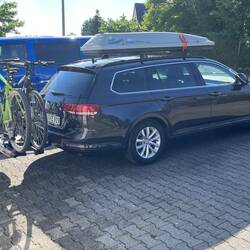 Abfahrt am 05.06.2022 um 02.15 Uhr. Luca hat uns die ersten 299 km sicher bis München gebracht.