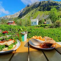 Smørbrød mit Aussicht