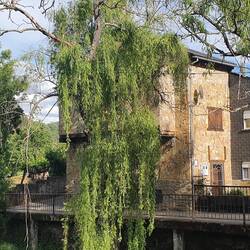 Blick vom portugiesischen Flussufer aufs spanische Flussufer