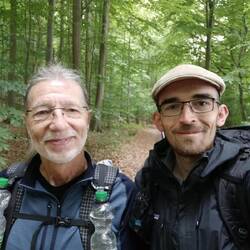 Treffen mit Manfred, hat mich sehr gefreut