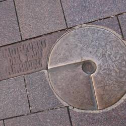 Geografischer Mittelpunkt der Stadt Flensburg