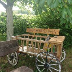 Trailmagic. Gegen eine kleine Spende gab es etwas zu trinken 😃