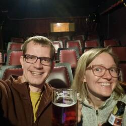 Fast alleine im Kino"saal" 📽