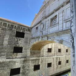Bridge of Sighs from the prison