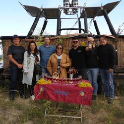 Good flight celebration