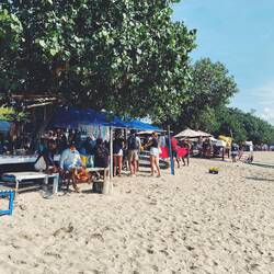 Waiting for the boat in Sanur