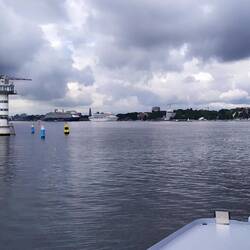 Mit der Fähre über die Kieler Förde