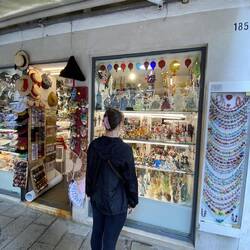 One of the MANY stops at stores selling blown glass