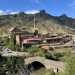 Abandoned copper factory
