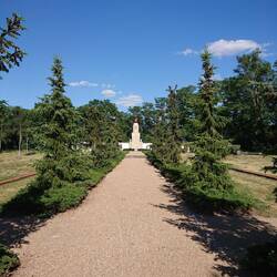 Gedenkfriedhof für die gefallen Soldaten im 2. Weltkrieg der UdSSR