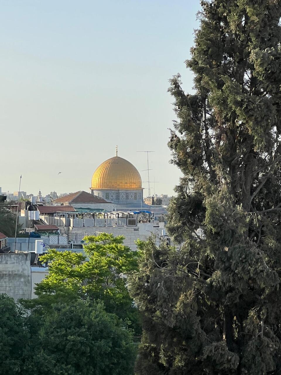 Blick vom Oaulus Haus auf den Felsendom