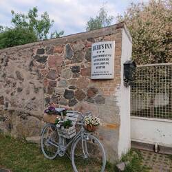 Meine Herberge von letzter Nacht.