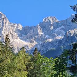 Aussicht vom Campingplatz aus