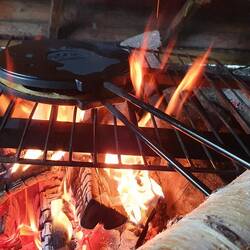 Waffeleisen einbrennen