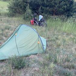 Meine Übernachtung irgendwo bei Mrocza