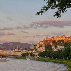 The fortress at sunset