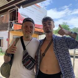 Last picture with Mark.