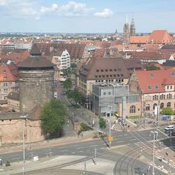 Blick aus dem Motel one