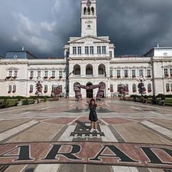 The clouds were nicely dramatic