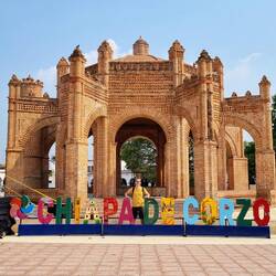 Chiapa de Corzo am Ende des Canyons