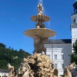 Horse statue from Sound of Music