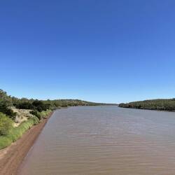 The mighty Vic river