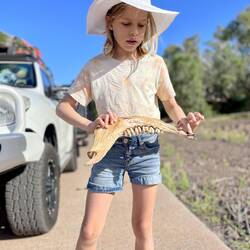 Weve found some cool fossils too.