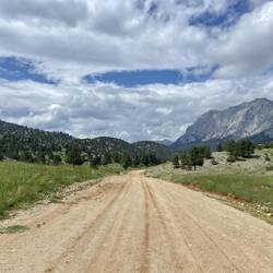 kurz vor dem Abstieg nach Kozdere