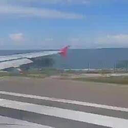 Abflug direkt am Meer in Santa Marta